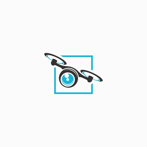 Drone Logo Vector