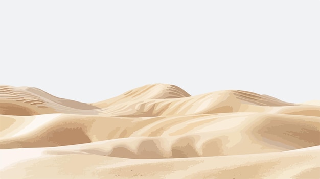 une dune de sable avec une done de sable en arrière-plan