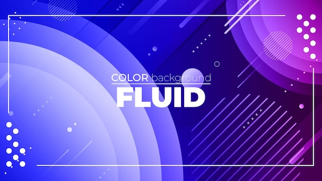 Dynamic Fluid Gradient Color Background Design
