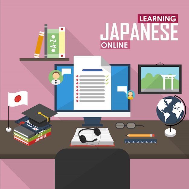 E-learning Langue Japonaise.