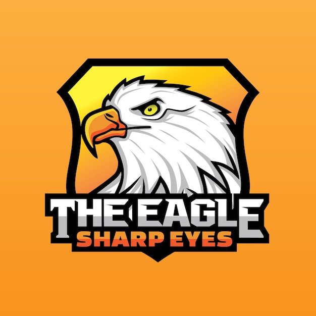 Eagle Hawk Mascotte Logo Vector Design