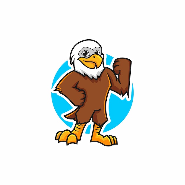 Vecteur eagle mascot design