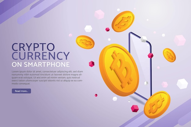 Échangez des bitcoins sur la technologie Blockchain des smartphones