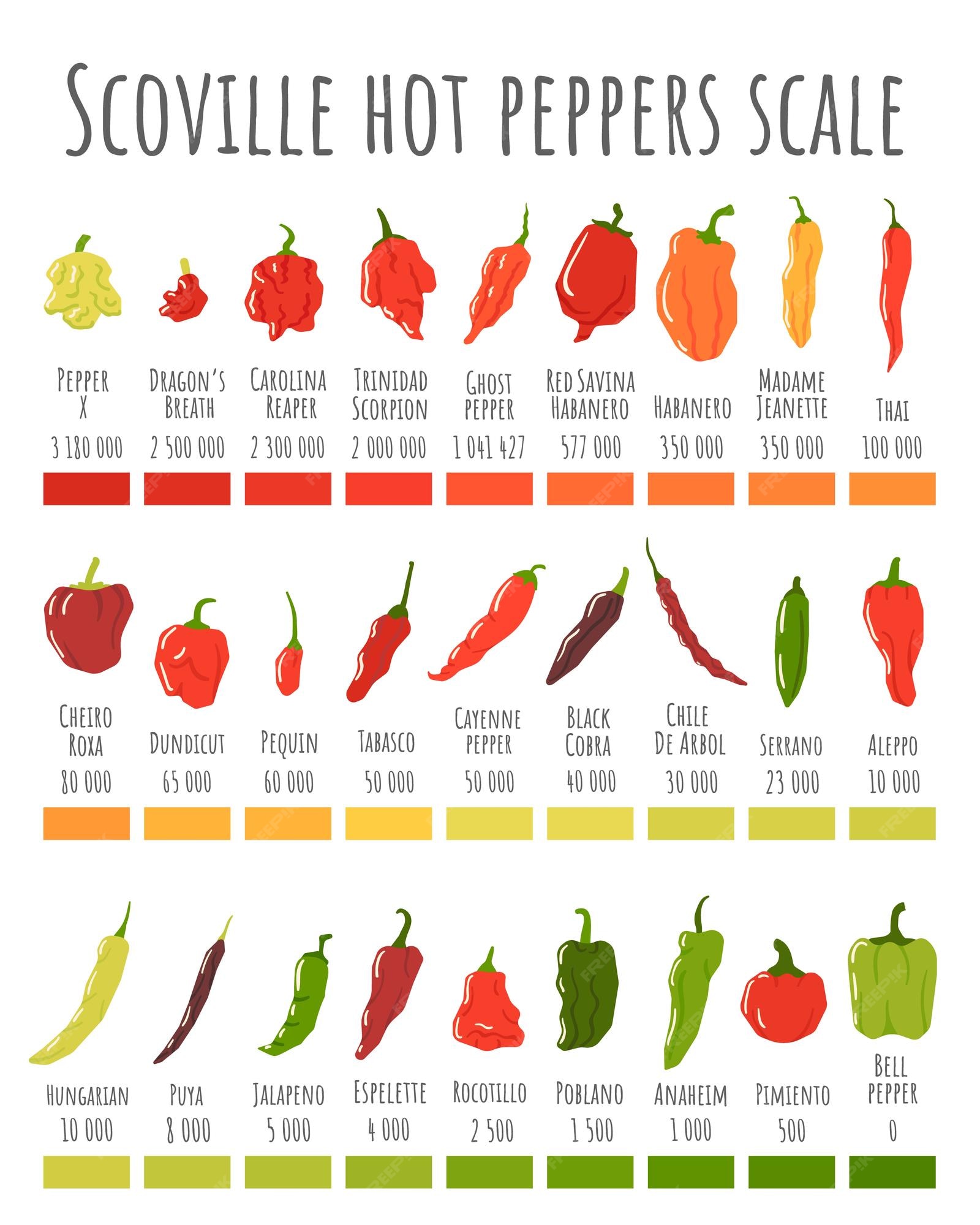 chelle-de-piments-scoville-tableau-des-piments-forts-niveau-pic-et