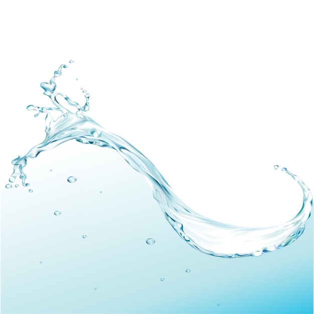 Éclaboussure d'eau