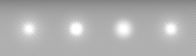Éclats De Lumière Blancs Et éblouissants Faisceaux De Lumière Laser De Beaux éclats De Lumière Rayures Incandescentes Sur