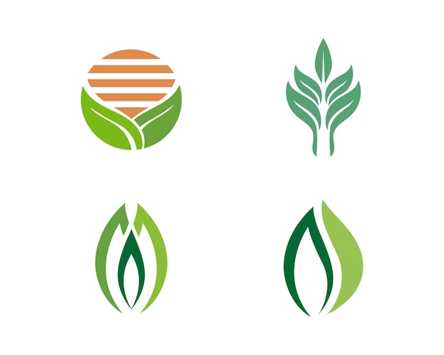 L'écologie Laisse L'illustration Du Logo