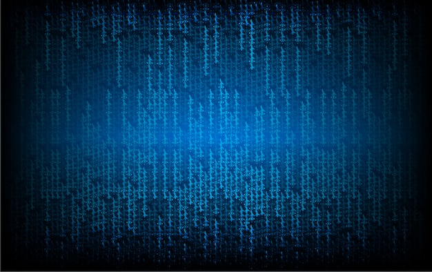Écran de cinéma à LED bleu pour la présentation de films.