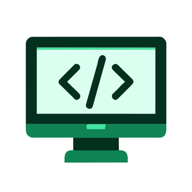 écran code de programmemin logo pas d'icône d'arrière-plan