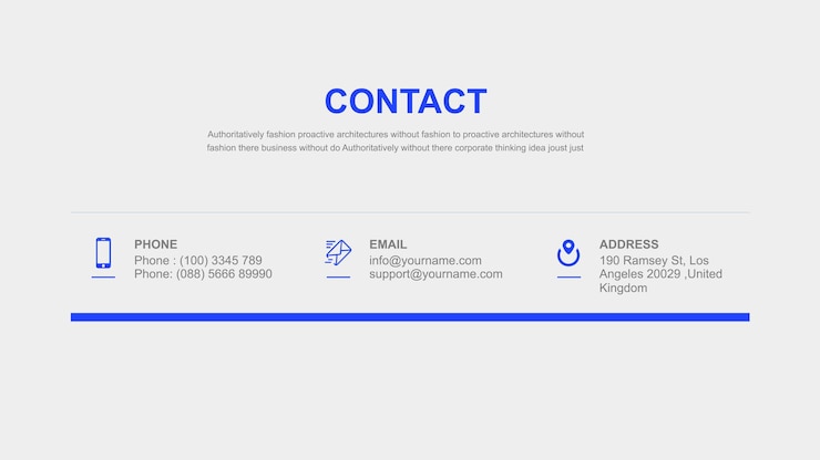 Vecteur un écran avec une ligne bleue indiquant le contact du contact