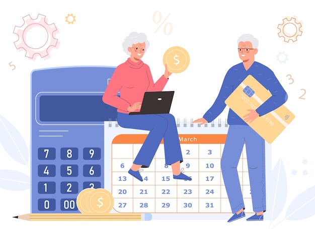 L'éducation Financière Et L'épargne Des Personnes âgées Une Planification Budgétaire De La Retraite D'un Couple De Personnes âgées