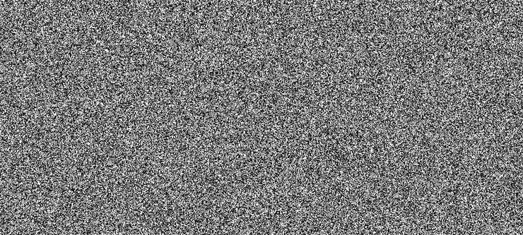 Vecteur effet d'écran statique d'arrière-plan à grain de point de bruit de la télévision