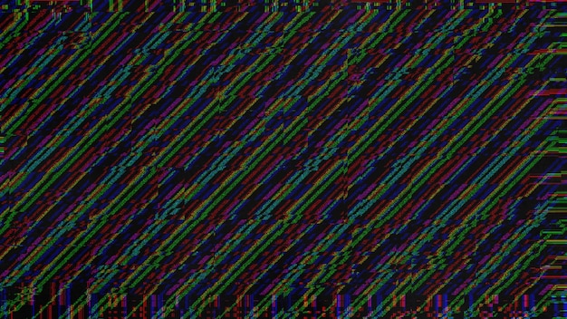 Effet de glitch sombre sur le fond de la texture