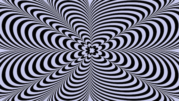 effet d'illusion d'optique abstrait