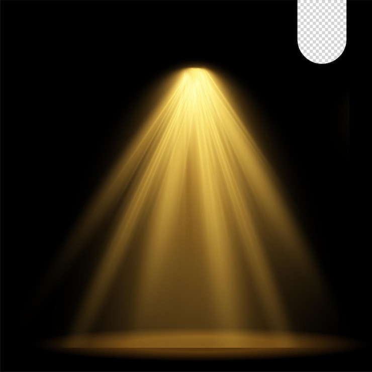 Vecteur effet de lumière dorée de luxe du vecteur eps gratuit