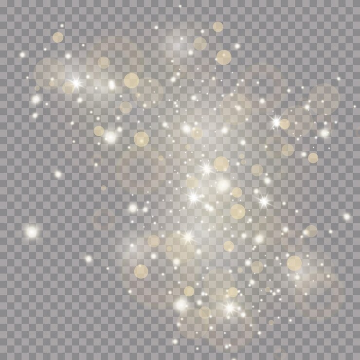 Effet de lumière luminescente. illustration. Concept de Noël.