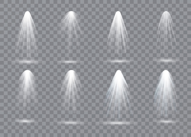 Effet de lumière rougeoyante