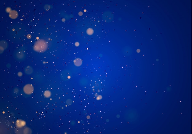 Effet de lumières bokeh rougeoyantes isolé sur fond transparent.