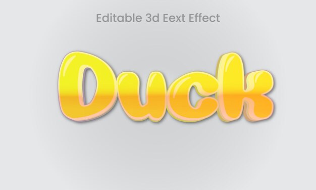 Vecteur effet de style de texte 3d modifiable en eps