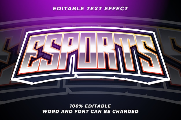 Effet De Style De Texte Esport