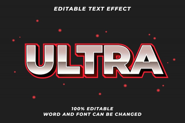 Effet De Style De Texte Ultra Party