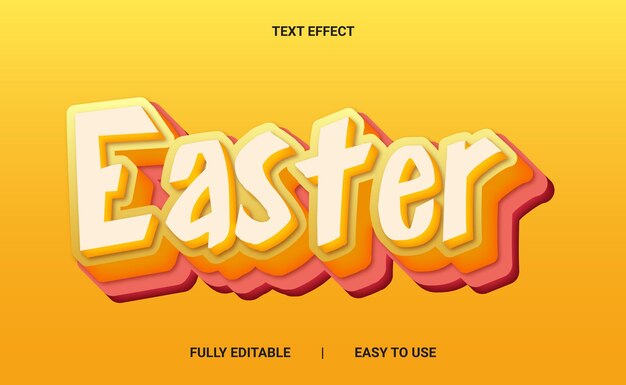 Effet de texte 3D entièrement modifiable