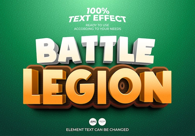 Effet De Texte Battle Legion