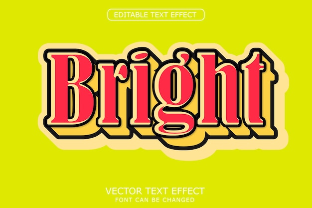 Effet de texte brillant