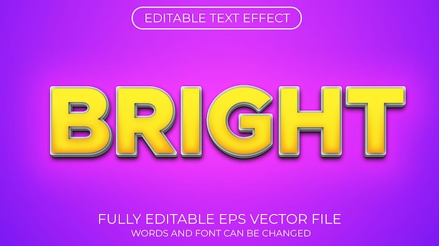 Effet de texte brillant