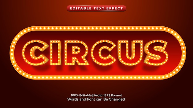 Effet De Texte De Cirque