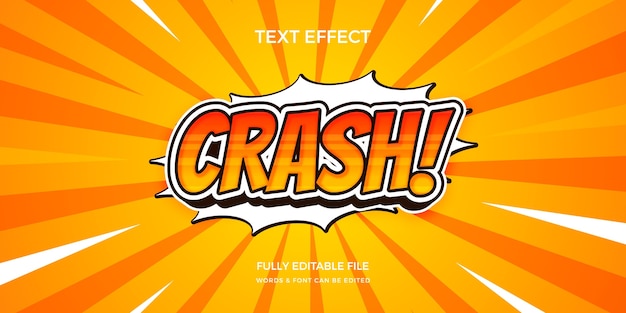 Effet de texte comique dégradé
