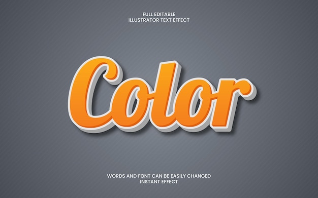 Effet de texte en couleur