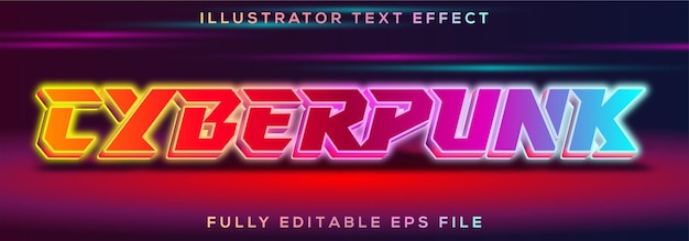 Effet De Texte Cyberpunk