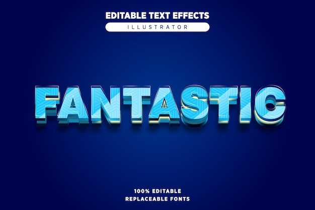 Effet De Texte Fantastique Modifiable