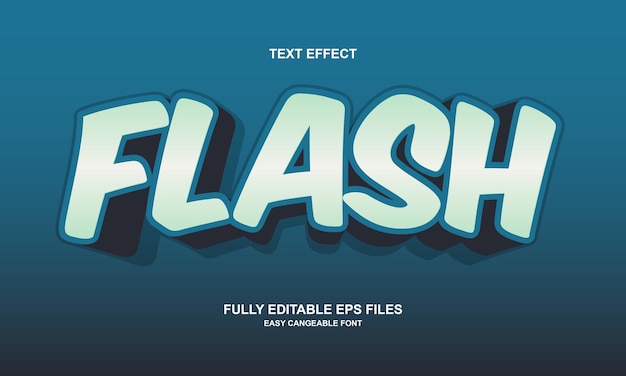 Effet De Texte Flash Modifiable