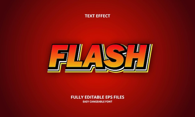 Effet De Texte Flash