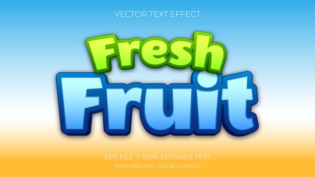 Effet De Texte De Fruits Frais