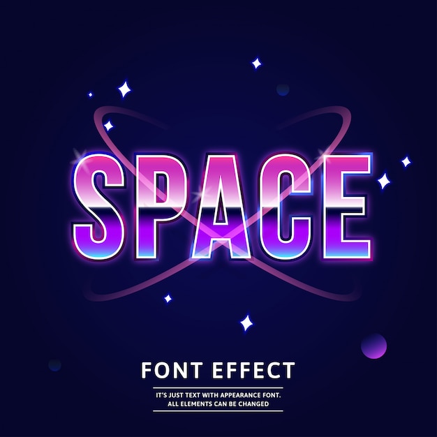 Effet De Texte Futur Dans Le Titre De L'espace Extra-atmosphérique Moderne