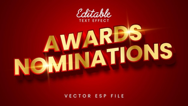 Effet De Texte Gold Premium Award