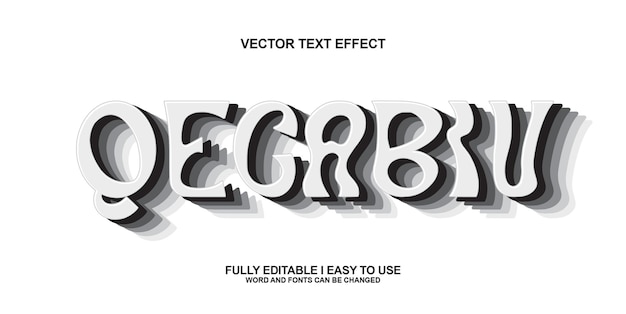 Effet de texte groovy