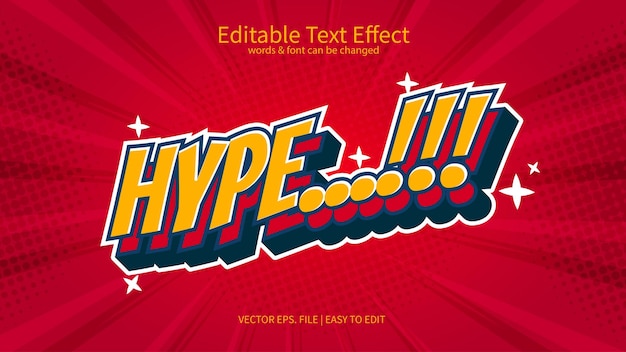 Effet de texte Hype