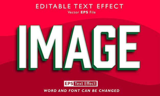 Effet De Texte D'image