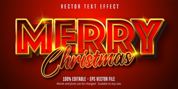 Effet de texte joyeux Noël