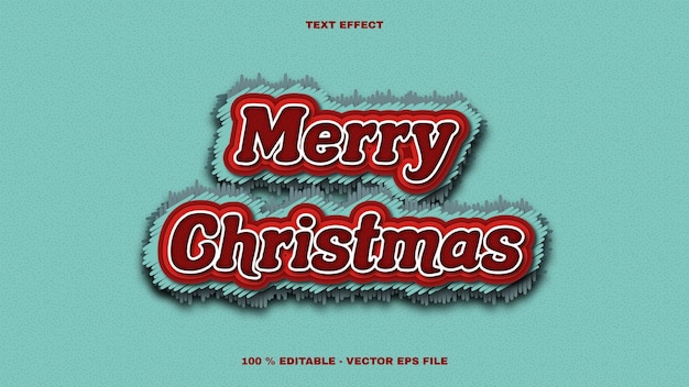 Effet de texte joyeux noël