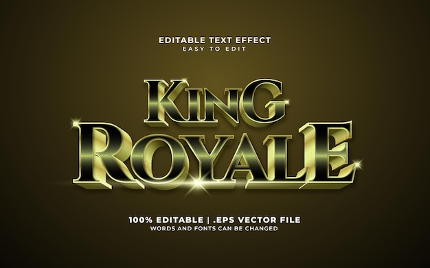 Effet De Texte King Royale