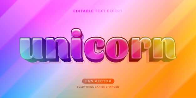 Effet De Texte Licorne