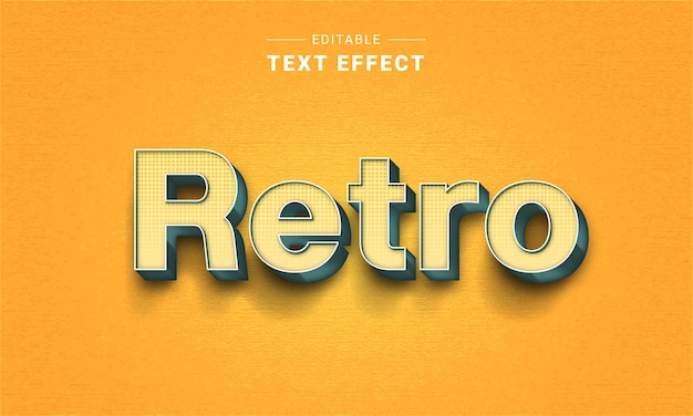 Effet de texte métallique