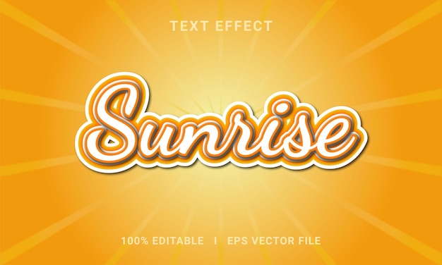 Effet de texte modifiable effet de texte réaliste 3D moderne et style de police minimal