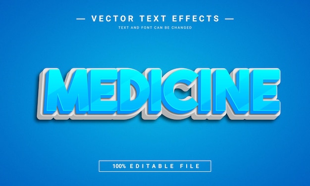 Effet De Texte Modifiable De Médecine