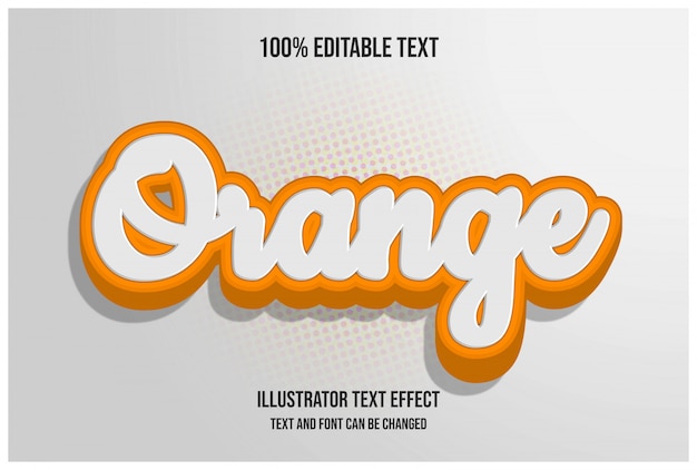 Effet de texte modifiable, police modifiable facile